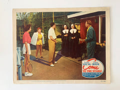 Come to the Stable original 1949 vintage lobby card