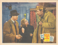 Fifty Roads to Town 1937 original vintage lobby card