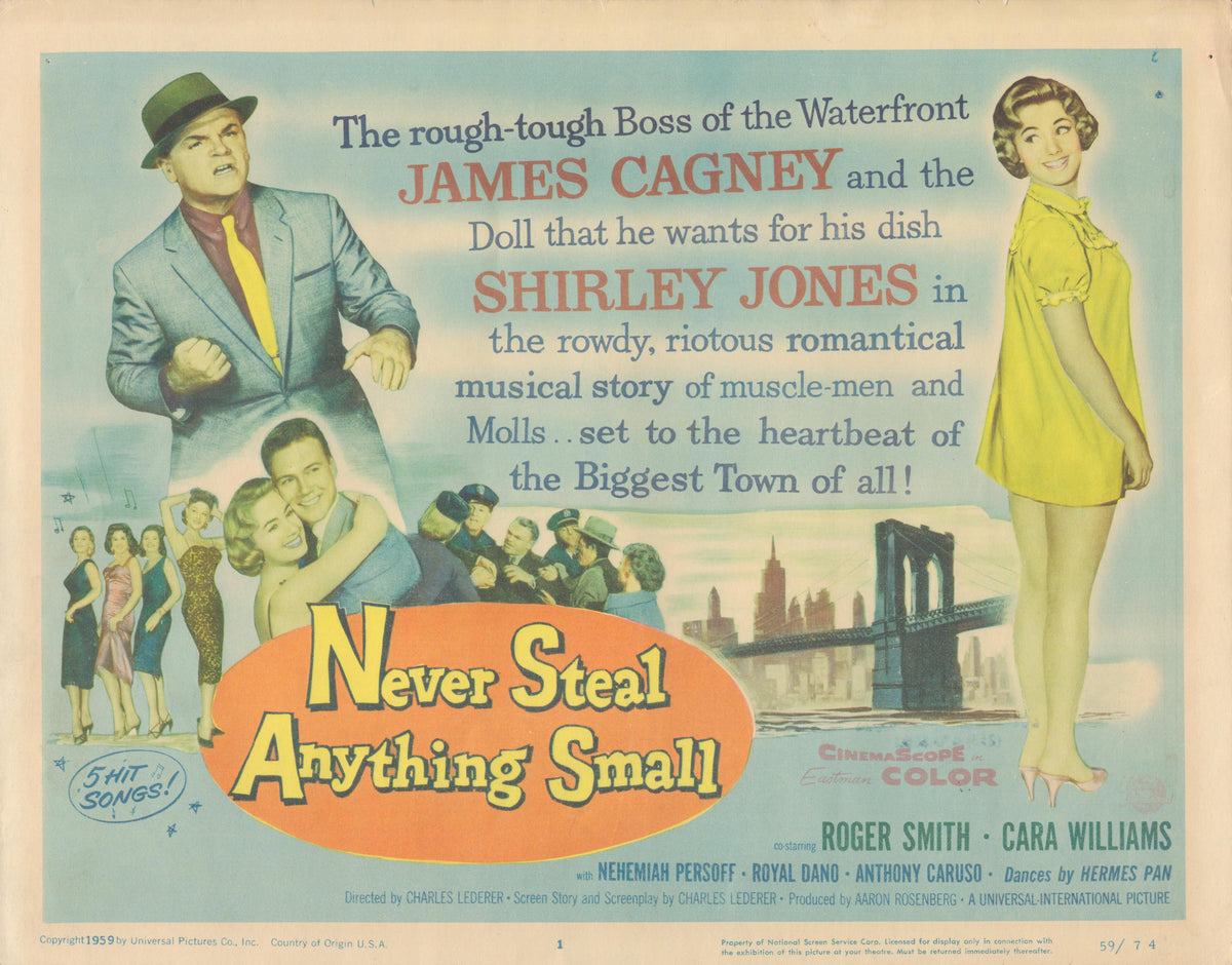 Never Steal Anything Small set of 8 original lobby cards