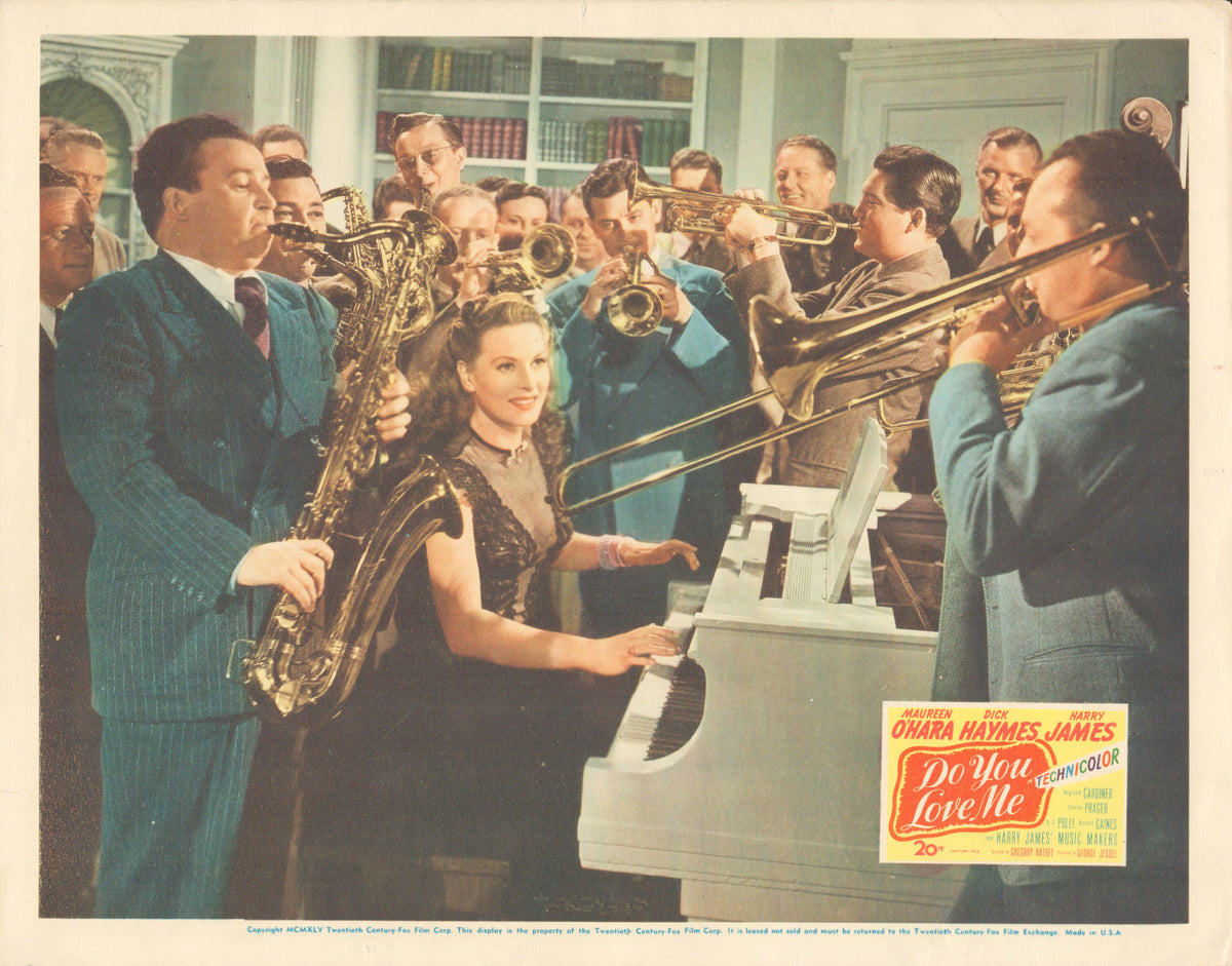 Do You Love Me 1945 original vintage lobby card