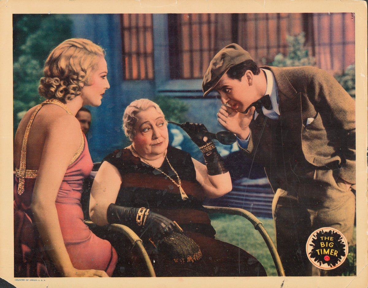 The Big Timer 1932 original vintage lobby card