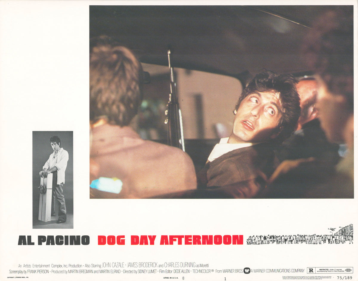 Dog Day Afternoon 1975 original vintage lobby card