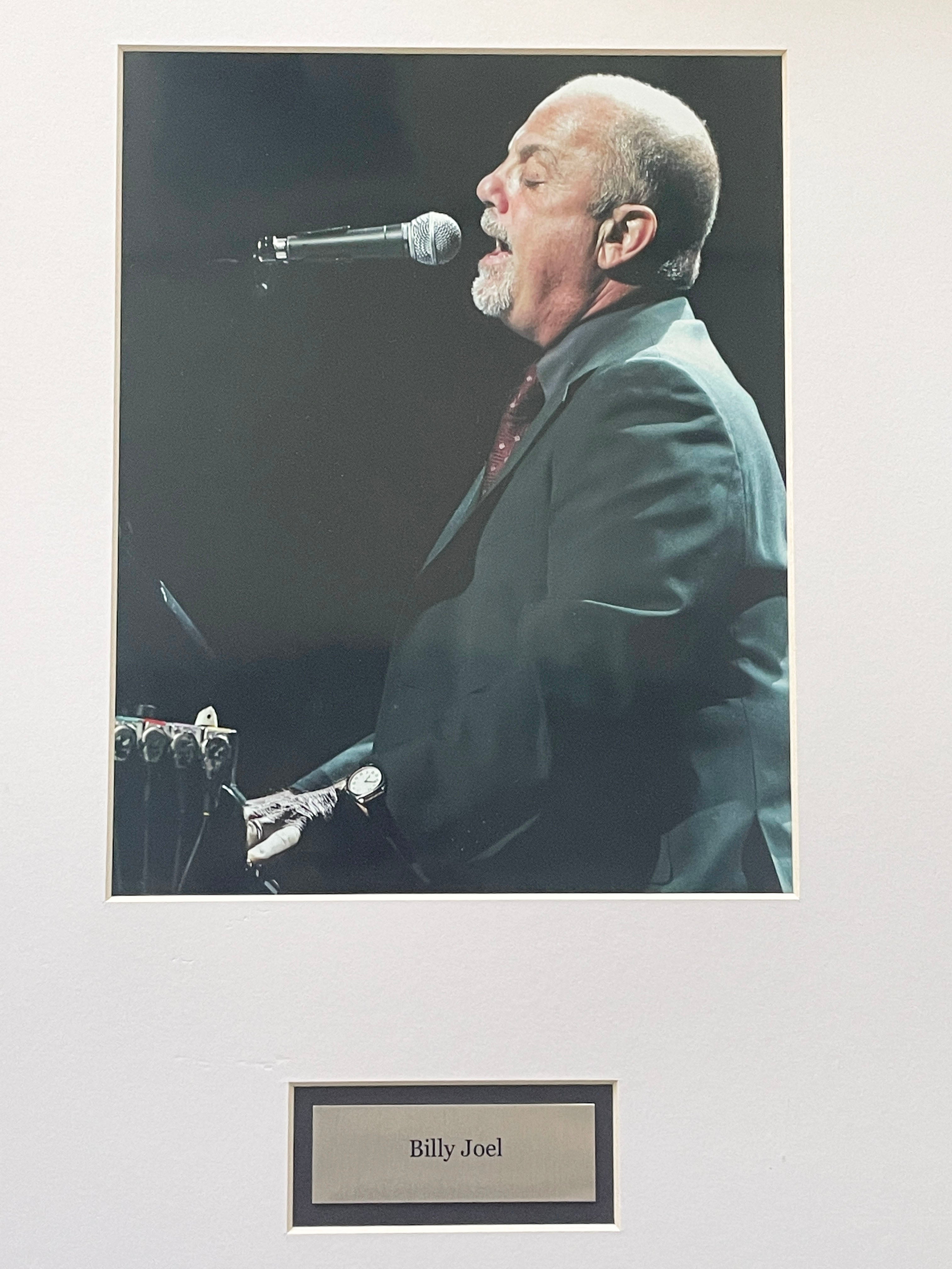 Billy Joel mounted photo