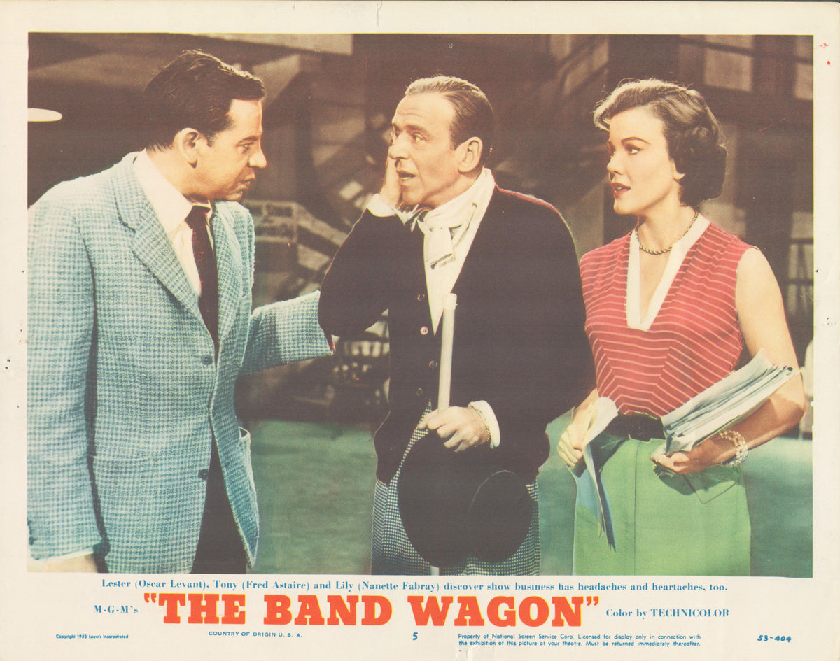 The Band Wagon  1953 original vintage lobby card