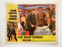 Von Ryan's Express original 1965 vintage lobby card