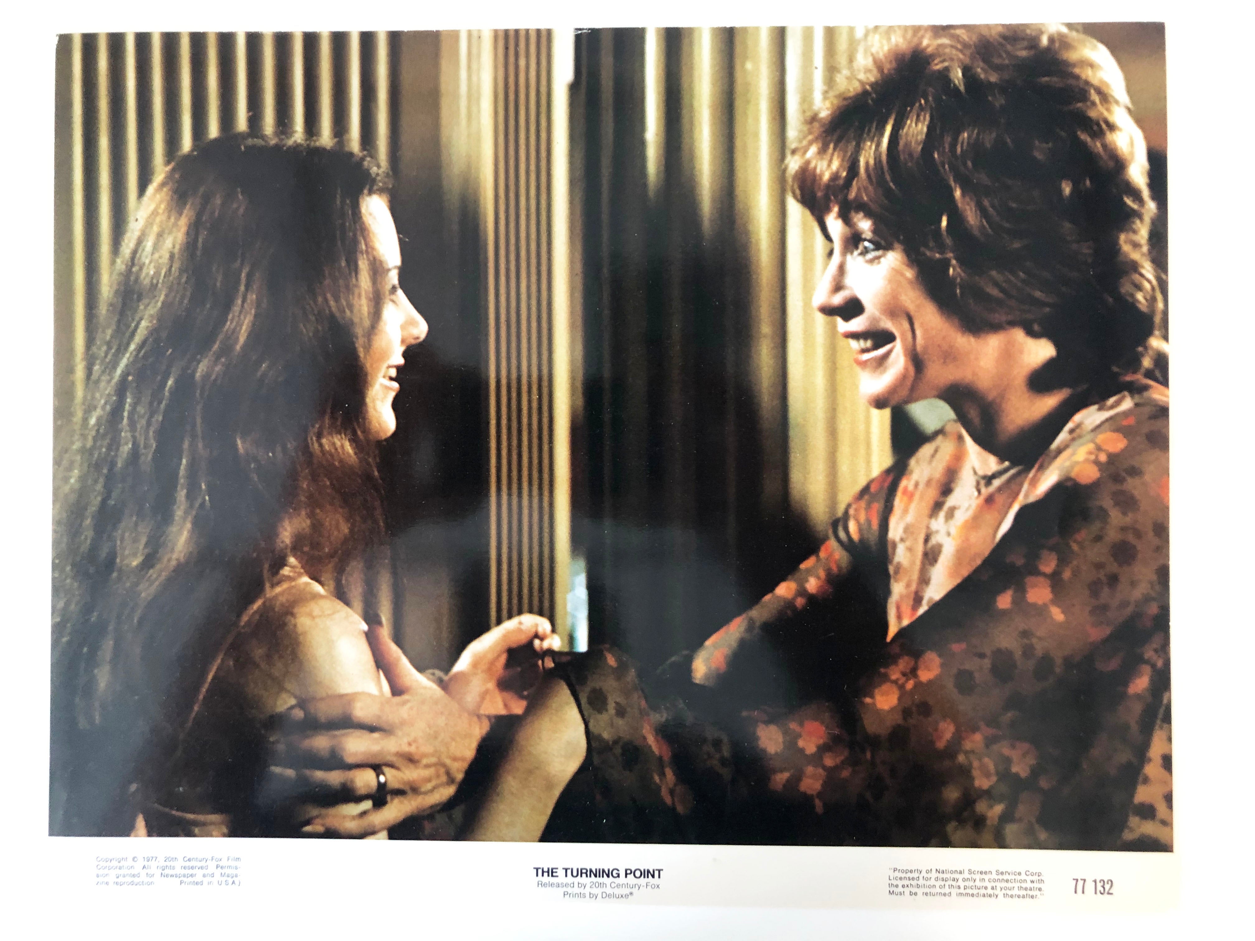 The Turning Point original 1977 vintage lobby card