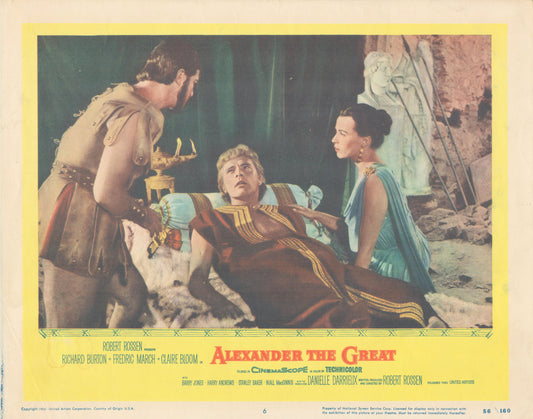 Alexander the Great 1956 original vintage lobby card