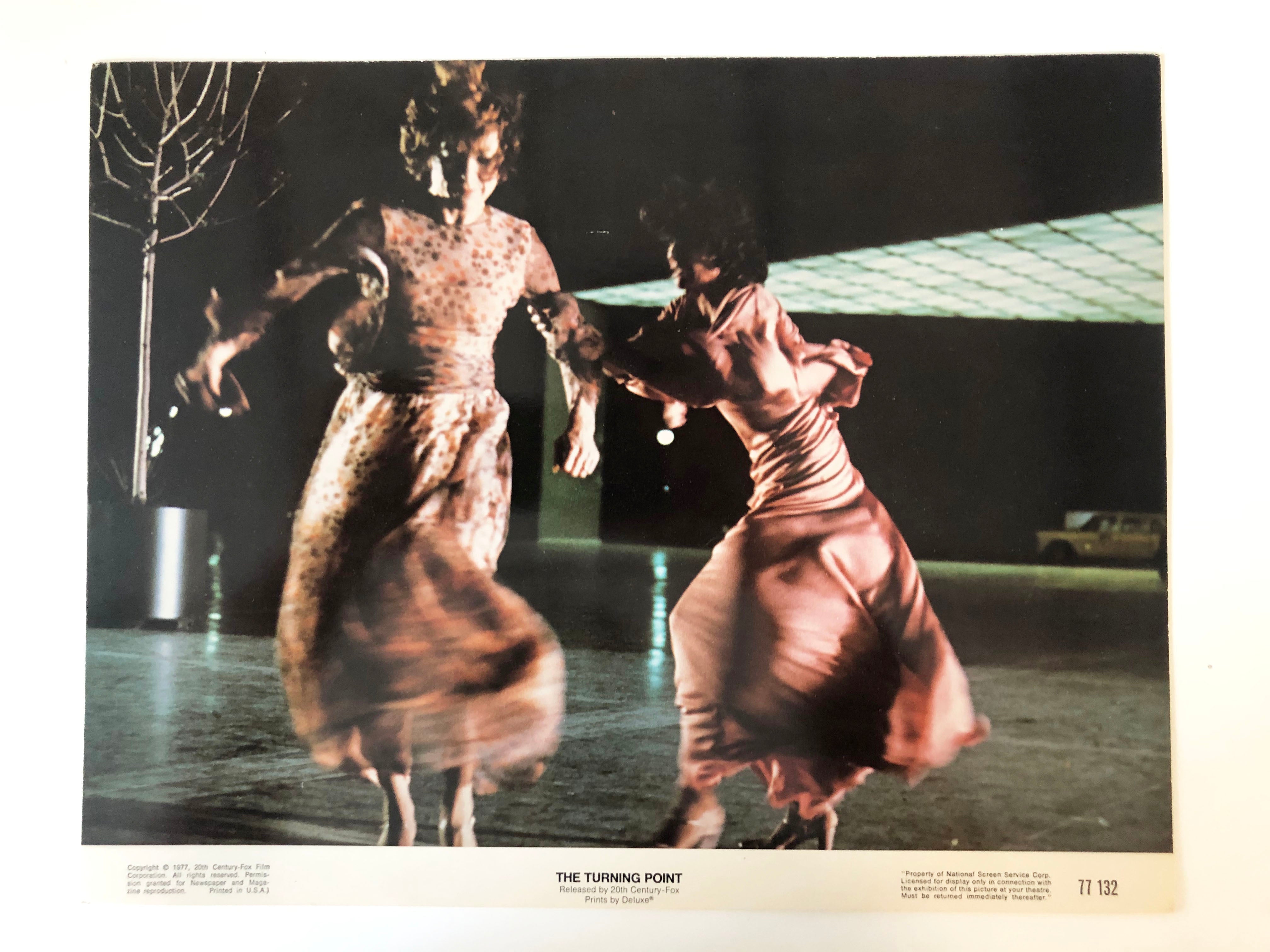 The Turning Point original 1977 vintage lobby card