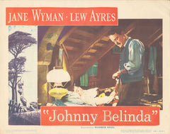 Johnny Belinda 1948 original vintage lobby card