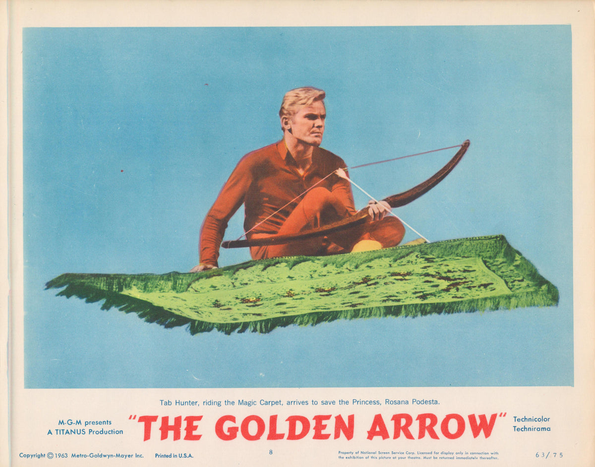 The Golden Arrow set of 8 original lobby cards