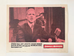 Judgment at Nuremberg original 1961 vintage lobby card