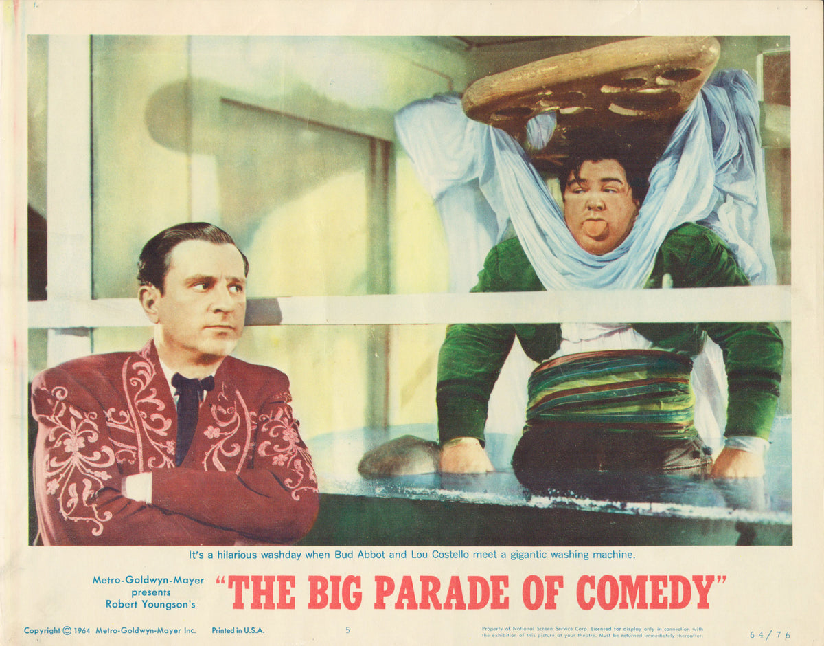 The Big Parade of Comedy 1964 original vintage lobby card