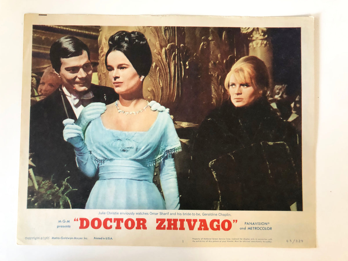 Doctor Zhivago  original 1965 vintage lobby card