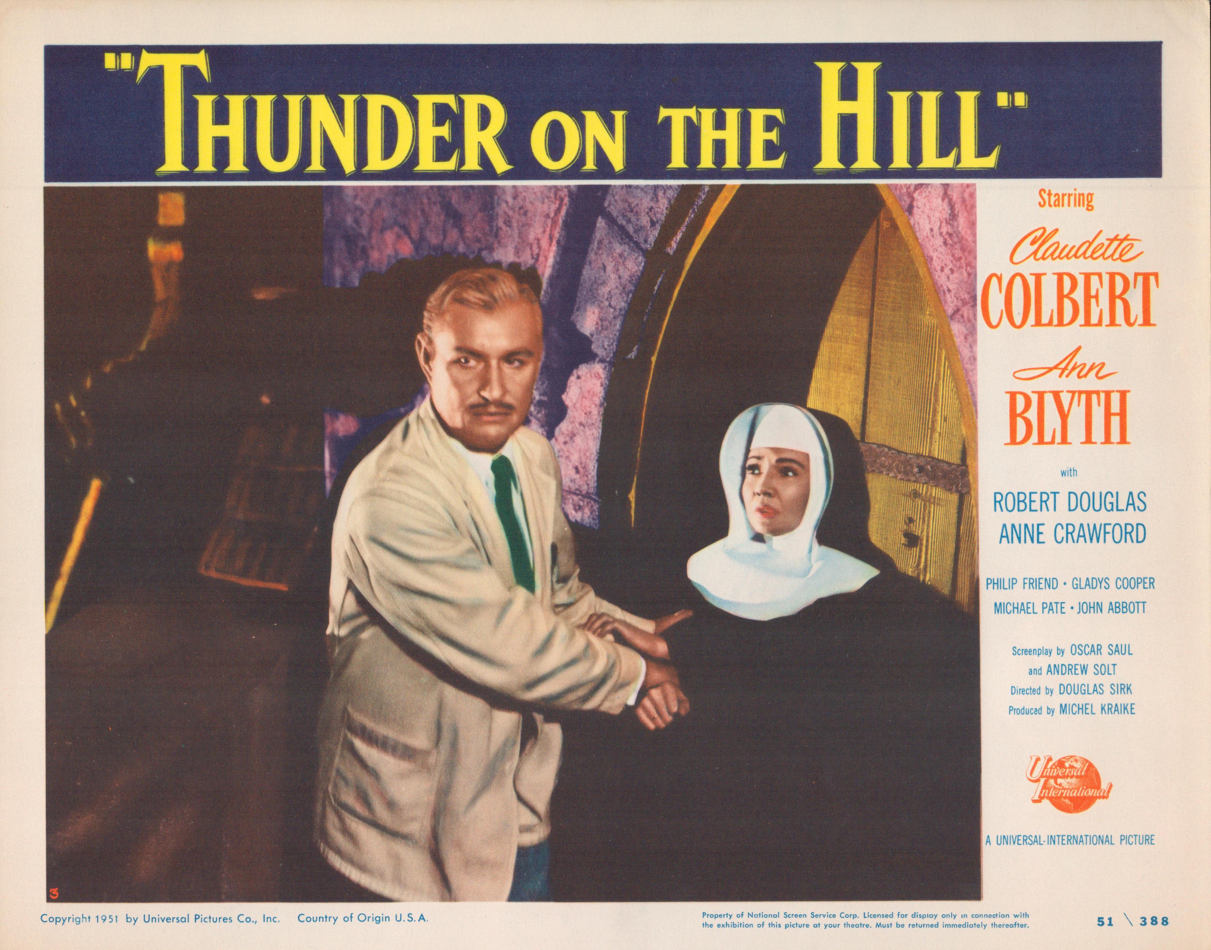 Thunder on the Hill set of 8 original lobby cards