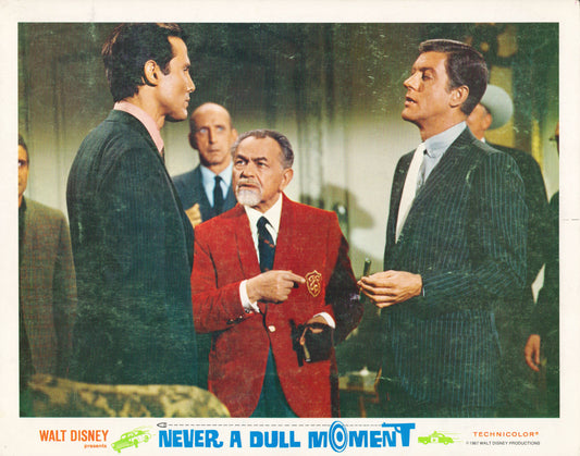 Never a Dull Moment 1967 original vintage lobby card