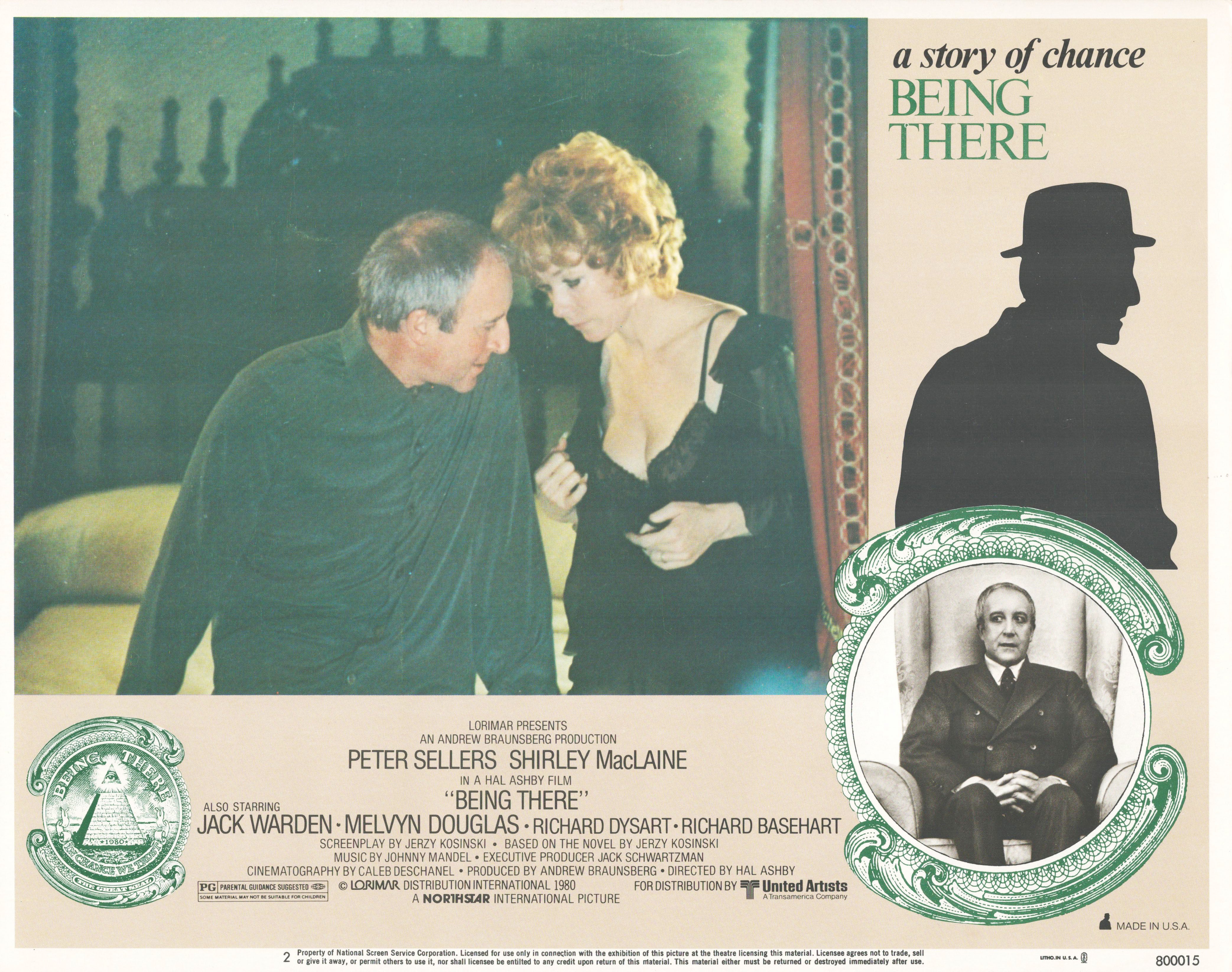 Being There 1980 original vintage lobby card