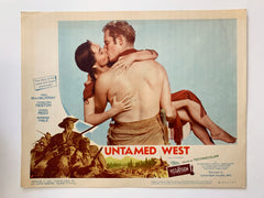 Untamed West original 1961R vintage lobby card