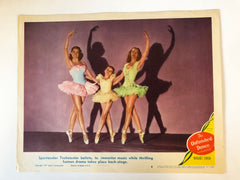 The Unfinished Dance original 1947 vintage lobby card