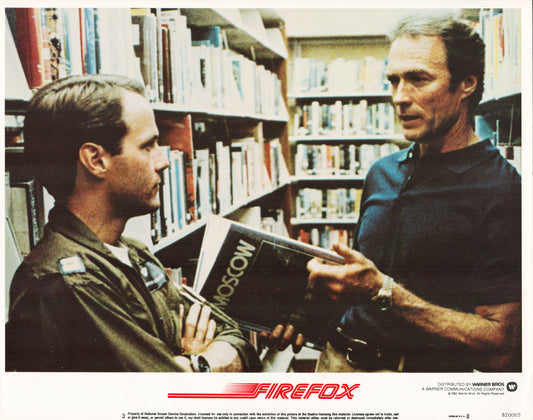 Firefox 1982 original vintage lobby card