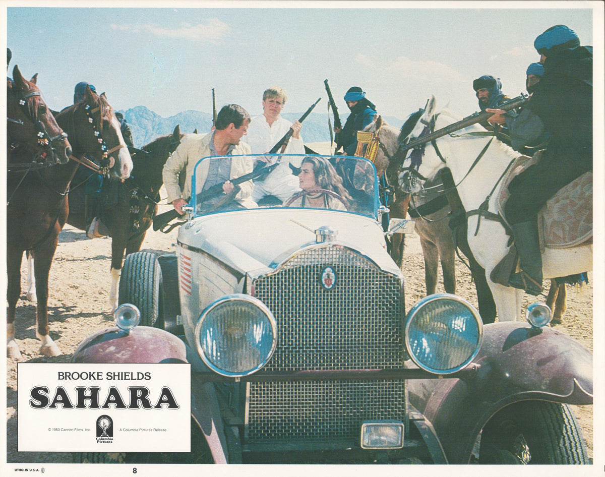 Sahara set of 8 original lobby cards