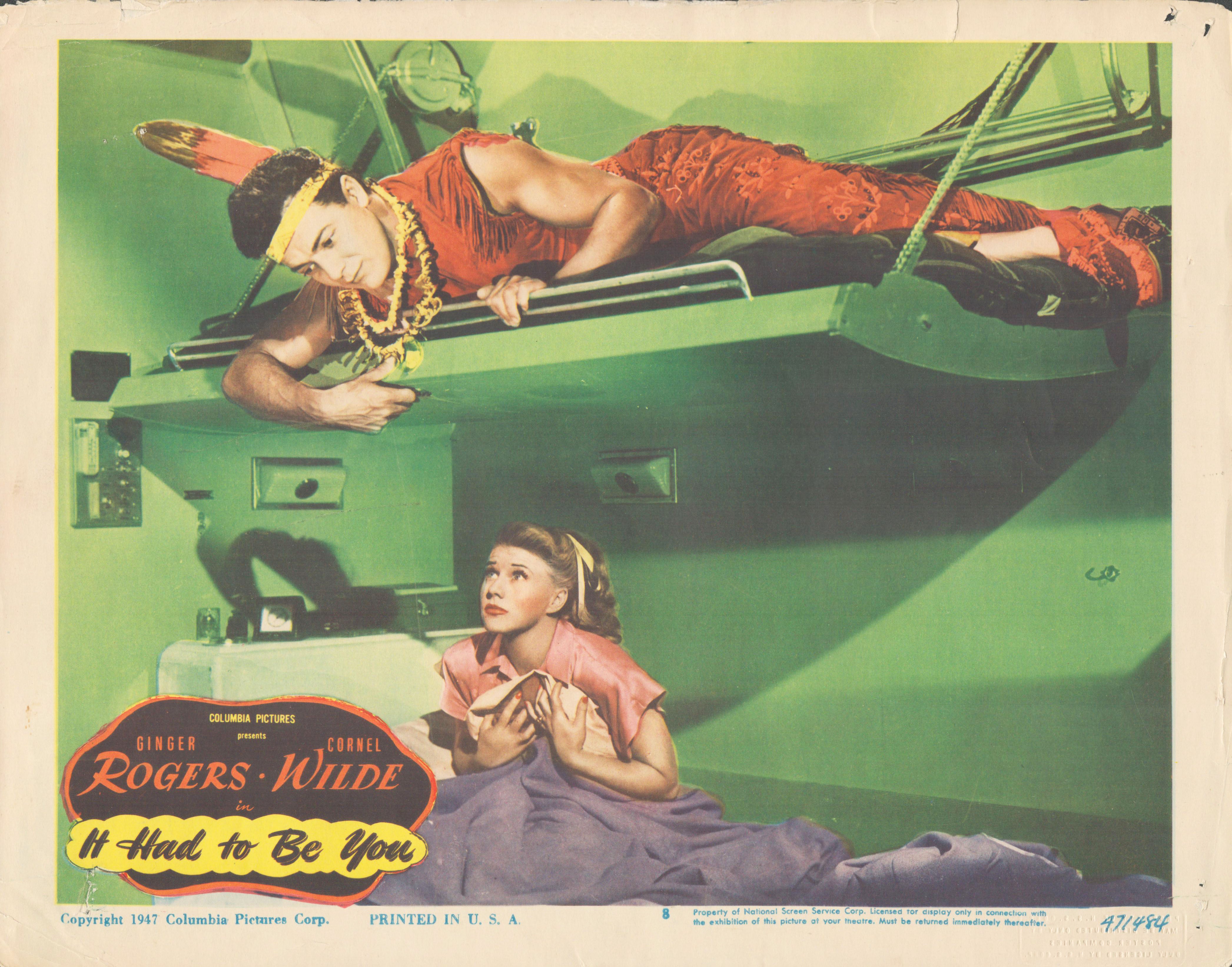 It Had to Be You 1947 original vintage lobby card