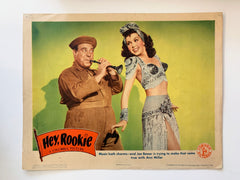 Hey, Rookie original 1943 vintage lobby card