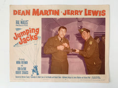 Jumping Jacks original 1952 vintage lobby card