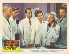 On an Island with You 1948 original vintage lobby card