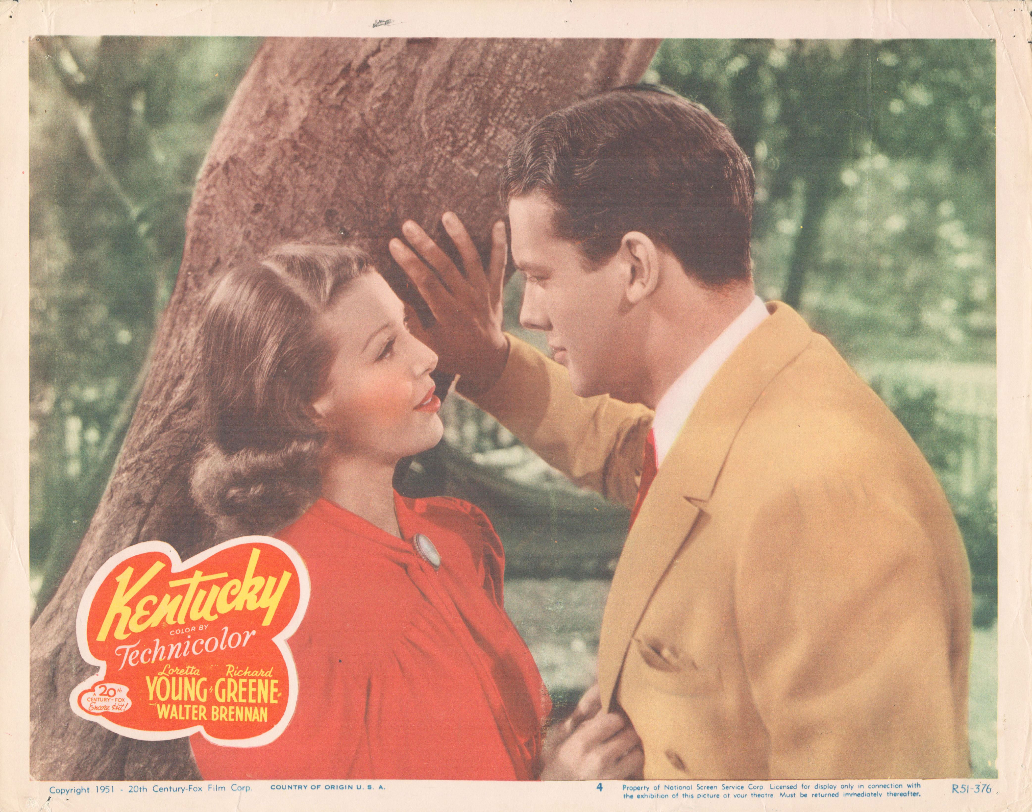 Kentucky 1951 original vintage lobby card