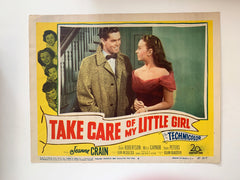 Take Care of My Little Girl 
original 1951 vintage lobby card