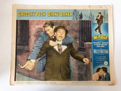 Mirage original 1965 vintage lobby card