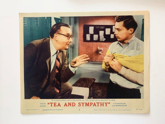 Tea and Sympathy original 1956 vintage lobby card