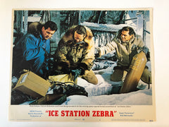 Ice Station Zebra original 1969 vintage lobby card