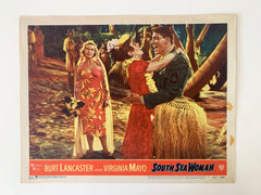 South Sea Woman original 1953 vintage lobby card