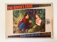 The River's Edge original 1957 vintage lobby card