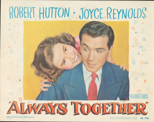 Always Together 1947 original vintage lobby card