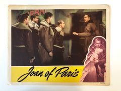 Joan of Paris original 1942 vintage lobby card