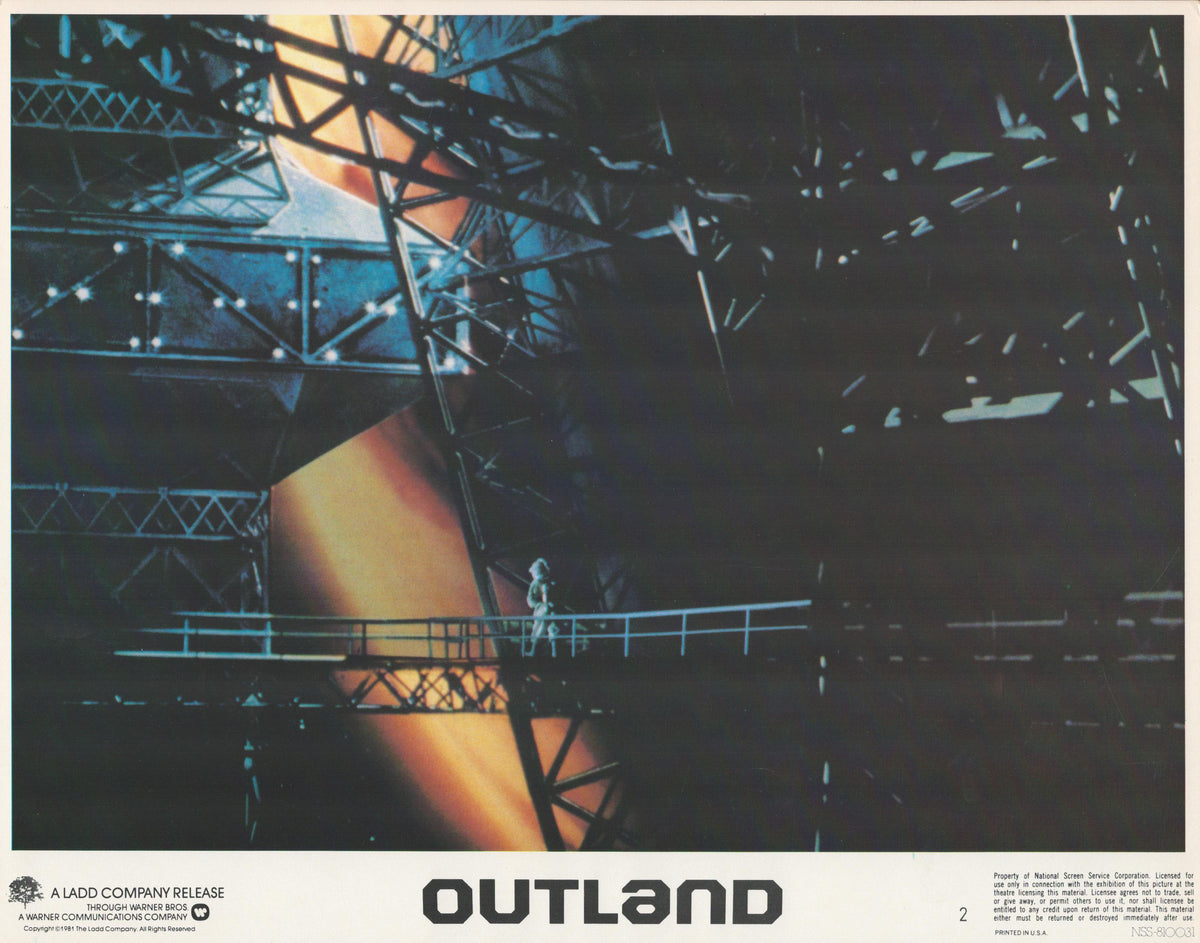 Outland set of 8 original lobby cards