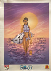 2000 Michael Turner's Fathom poster 