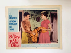 The Story on Page One original 1960 vintage lobby card