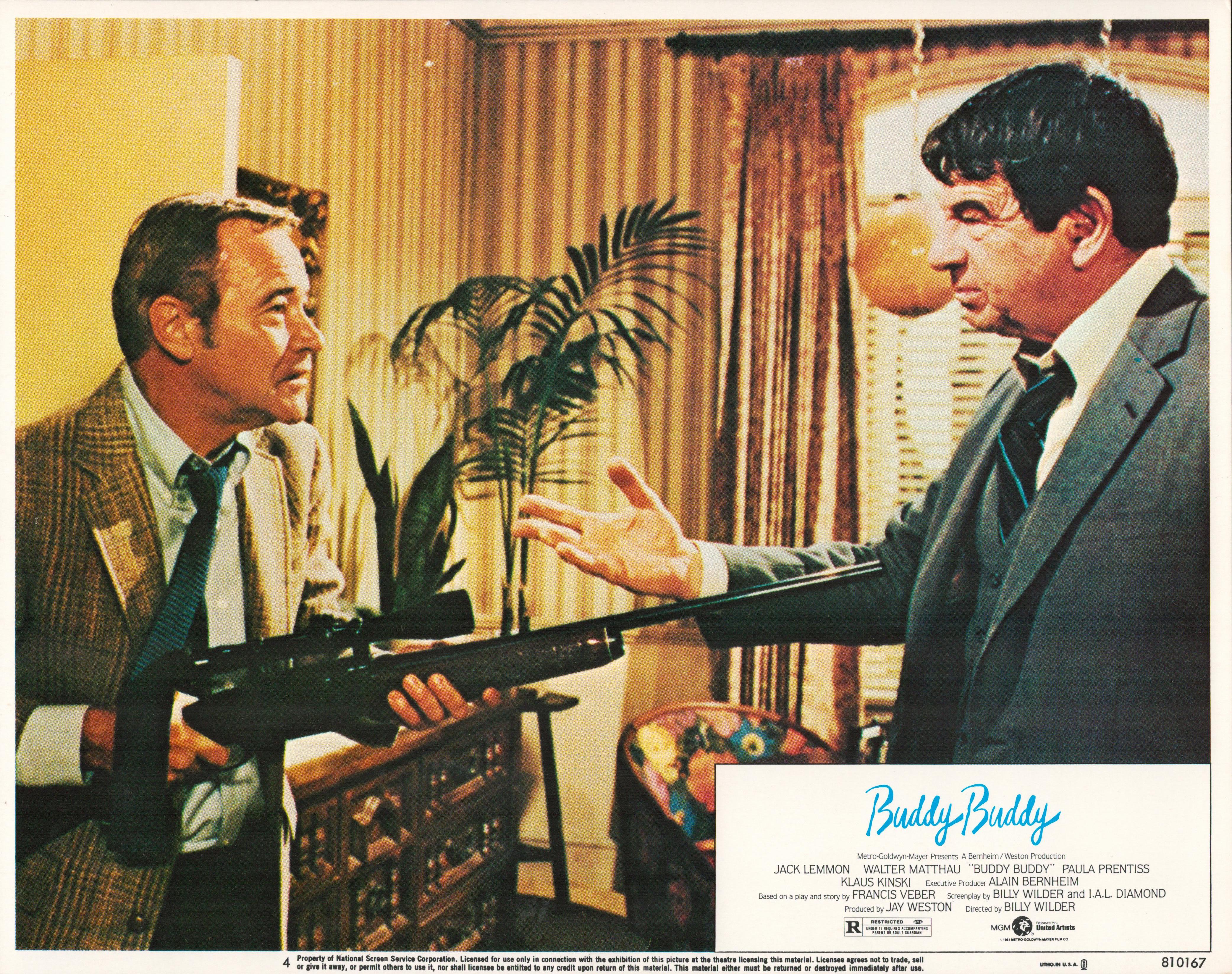 Buddy Buddy set of 8 original lobby cards