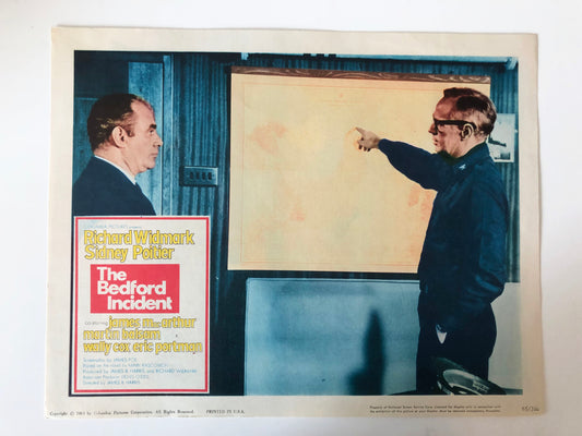 The Bedford Incident original 1965 vintage lobby card