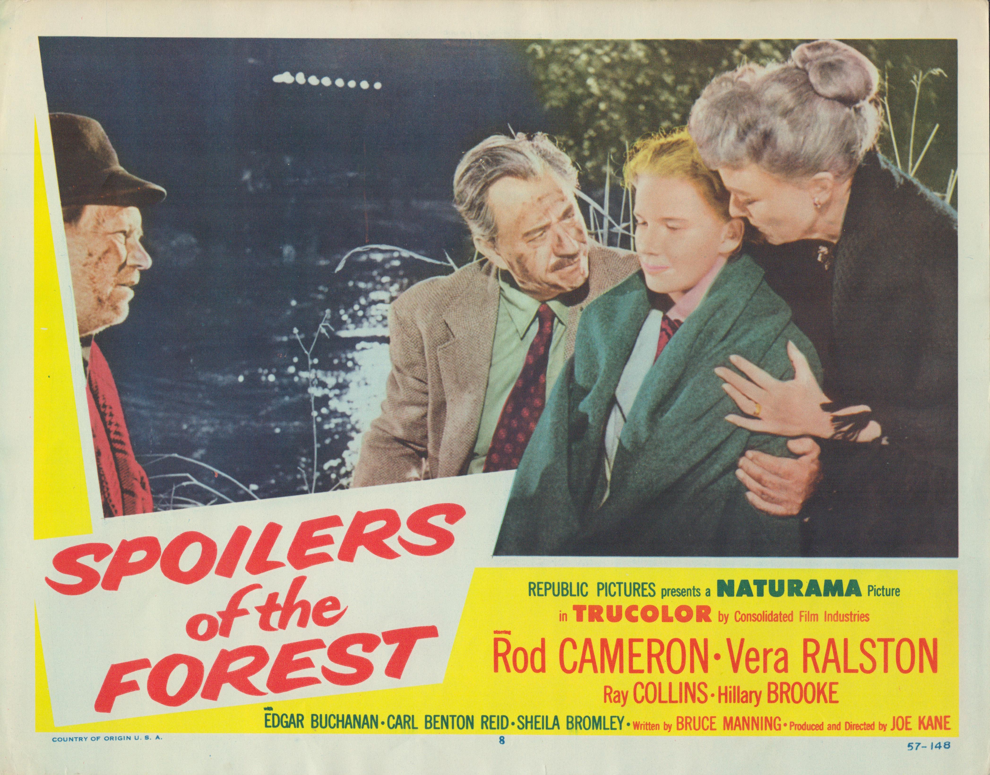 Spoilers of the Forest set of 8 original lobby cards