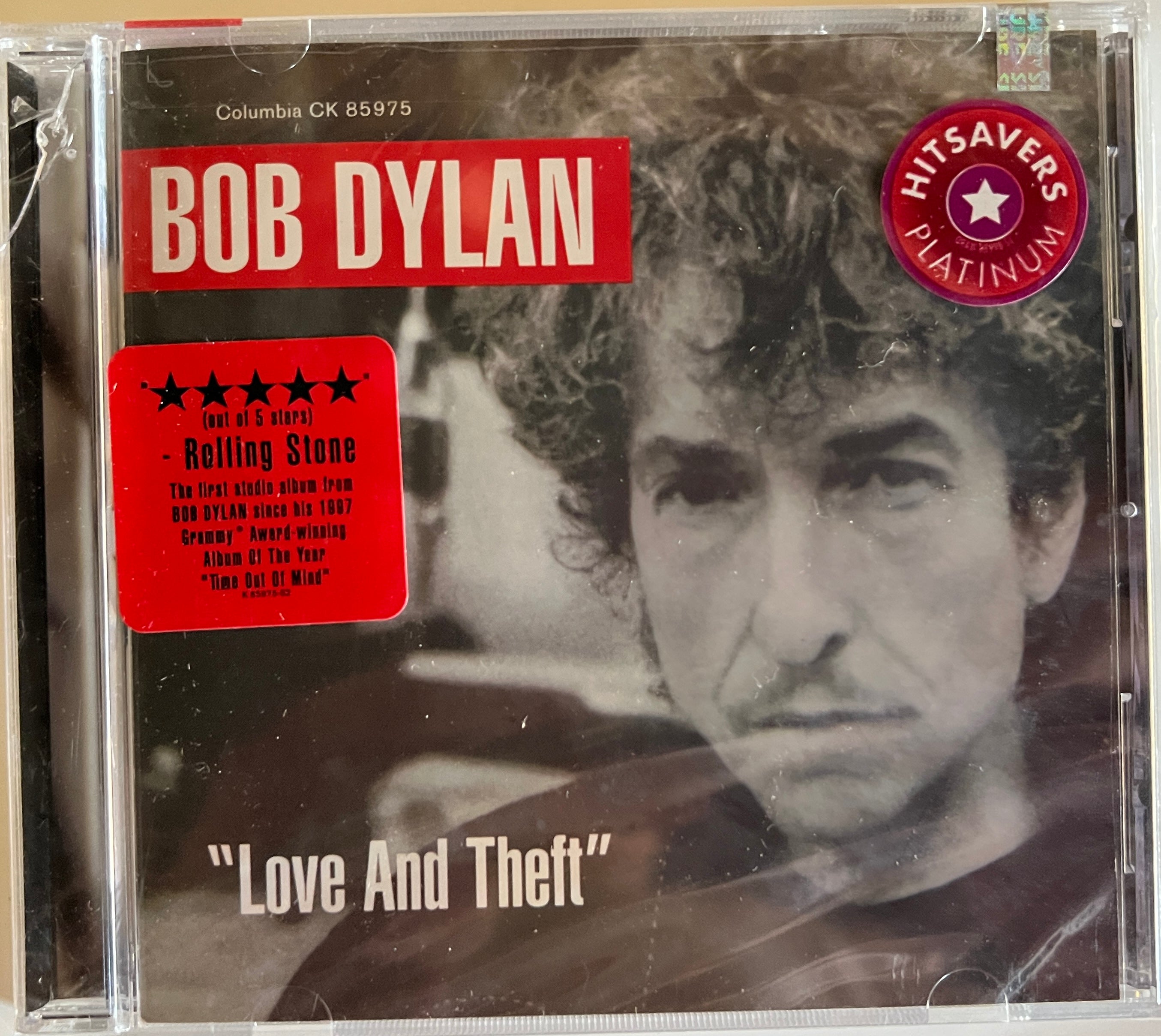 Bob Dylan Love And Theft CD