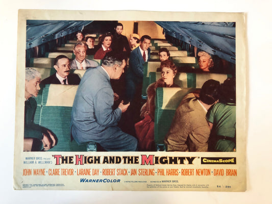 The High and the Mighty original 1954 vintage lobby card