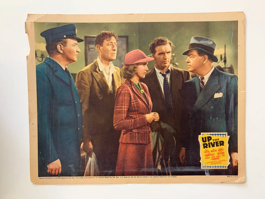 Up the River original 1938 vintage lobby card