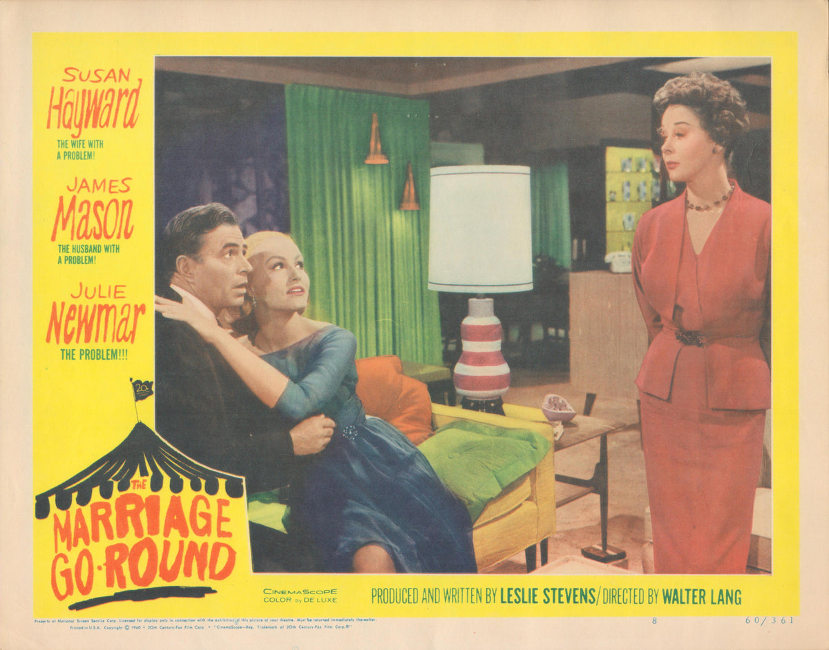 The Marriage-Go-Round set of 8 original lobby cards