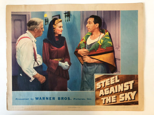 Steel Against the Sky original 1941 vintage lobby card