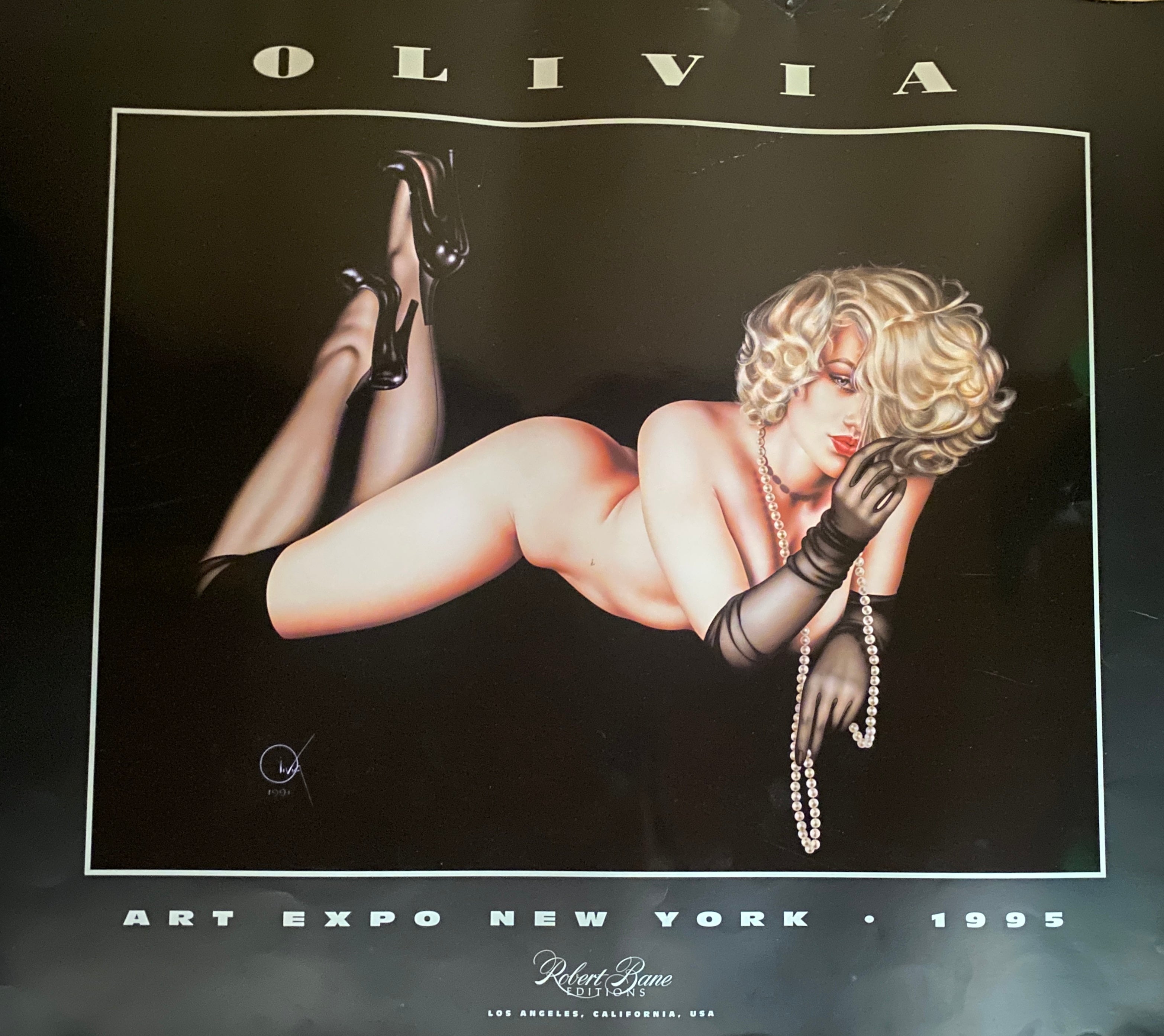 1991 Olivia Art Expo poster