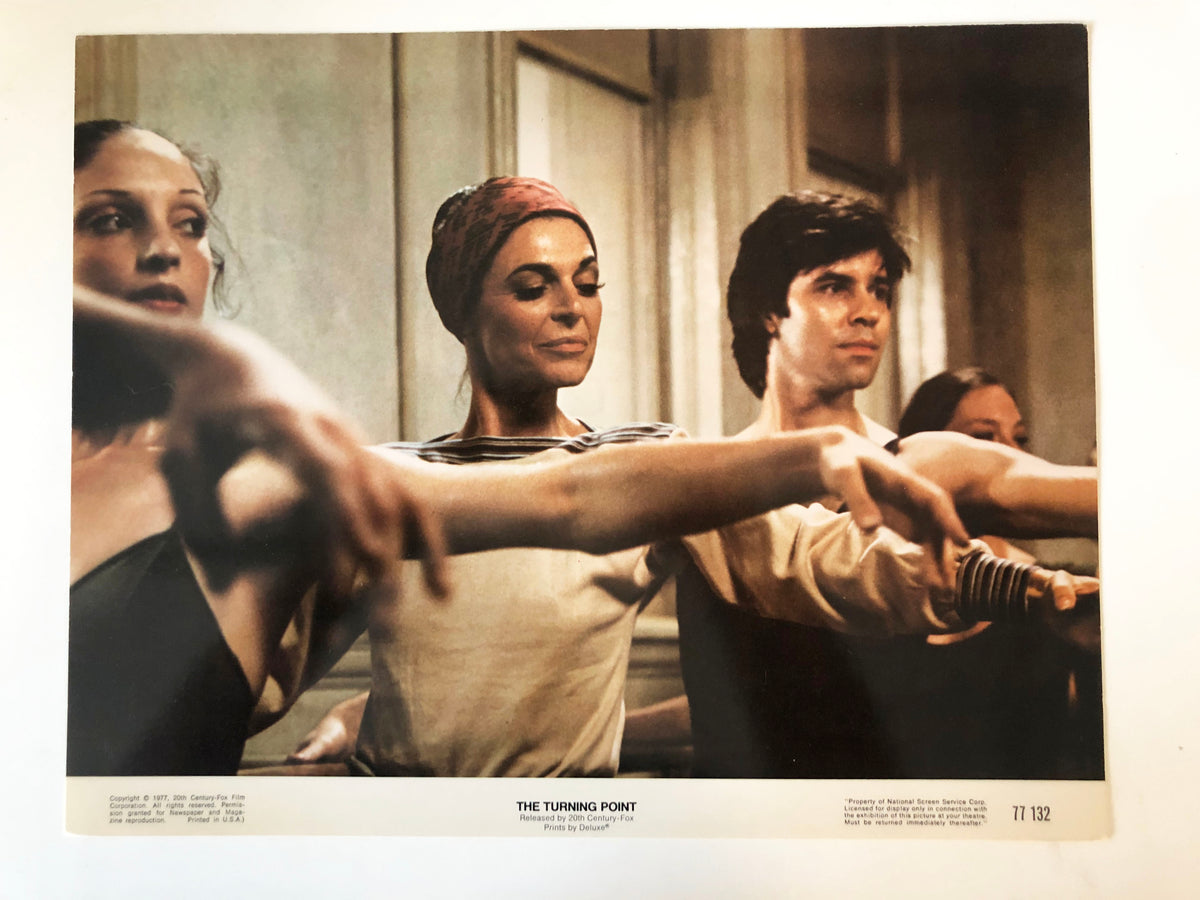 The Turning Point original 1977 vintage lobby card